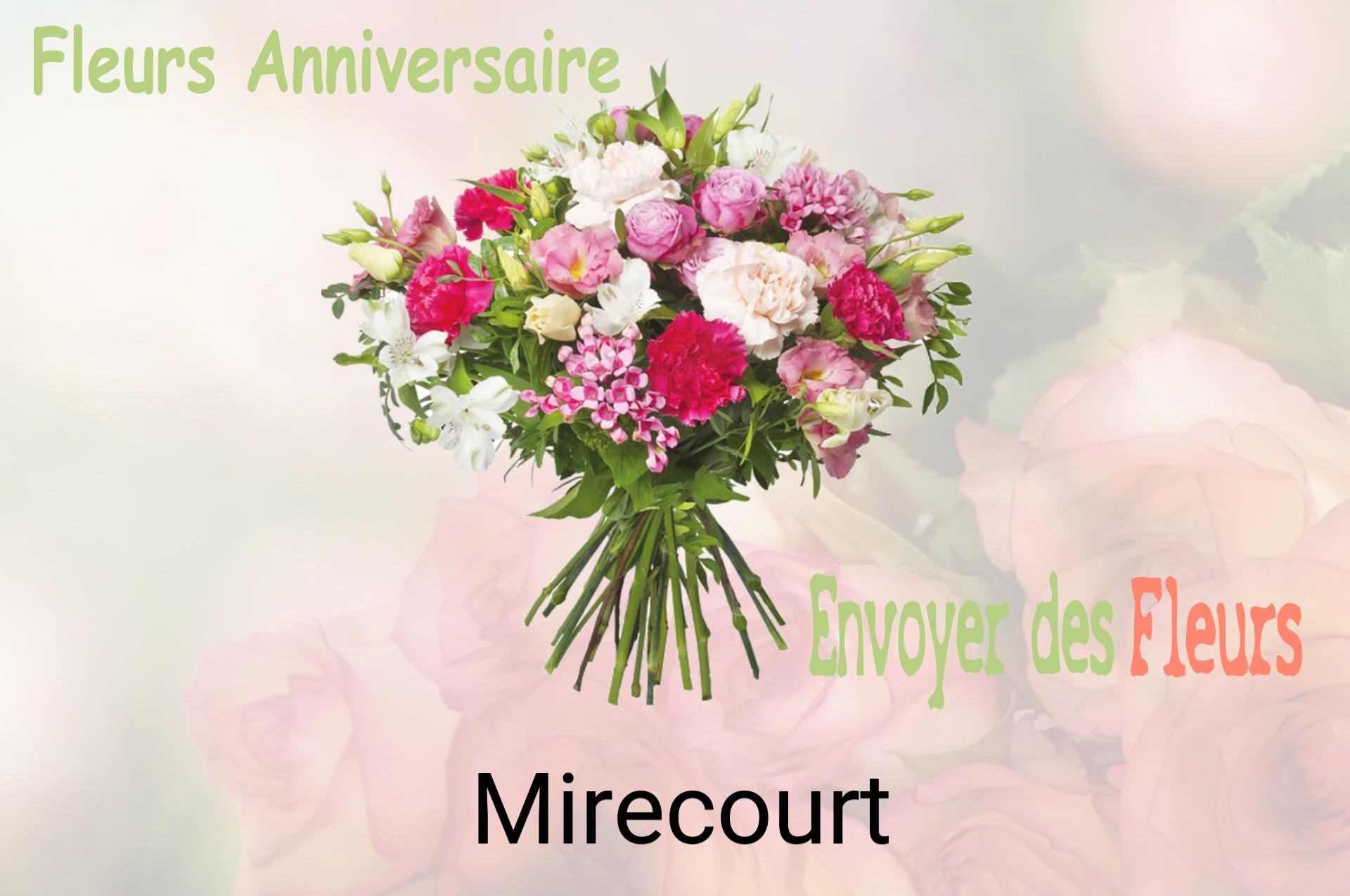 Bouquet de fleurs d’anniversaire livré à Mirecourt