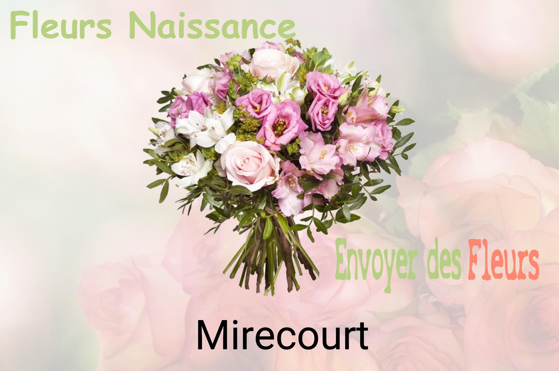 Bouquet de fleurs de naissance livré à Mirecourt