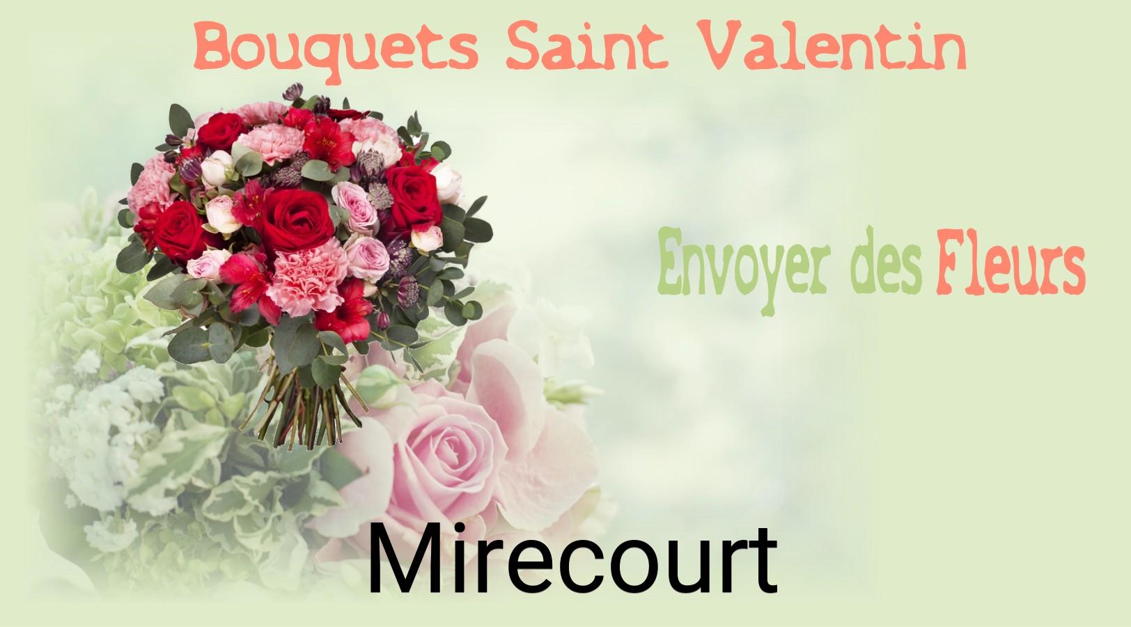 Roses de Saint-Valentin livrées à Mirecourt